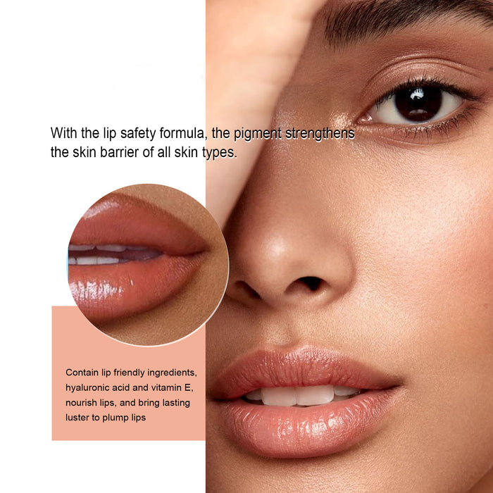 Mineral OilOUHOE Peel Off Lipliner Plump Lip Lines Show Lip Color Without Taking Off Makeup .