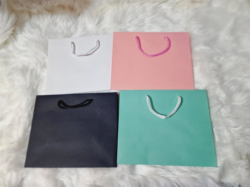 Luxury Solid Color Paper Tote