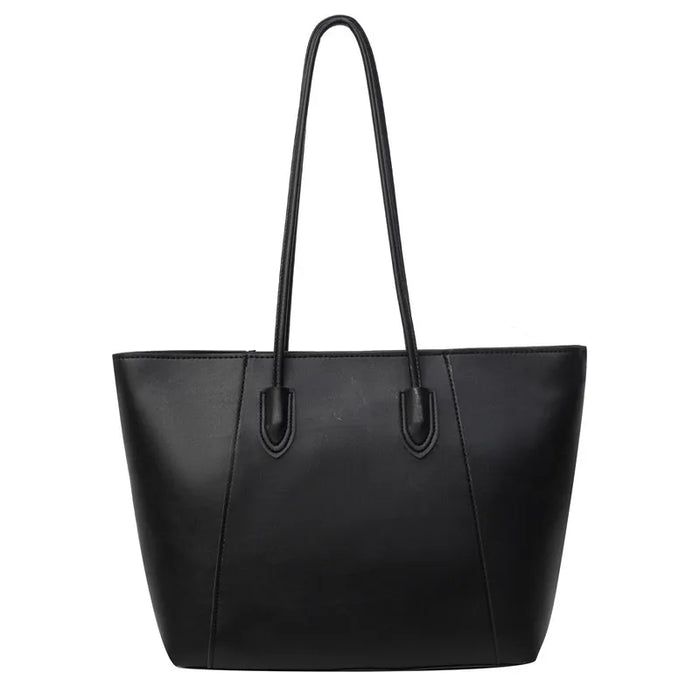 Simple Solid Color Large Capacity Tote Bag. Wholesale too.